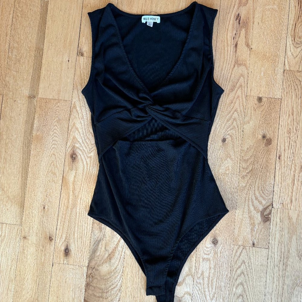 Wild Honey - Black Bodysuit